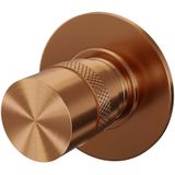 Brauer Copper Edition ronde stopkraan koper