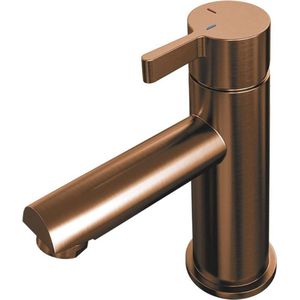 Brauer Copper Edition wastafelkraan - hendel 2 - geborsteld koper PVD