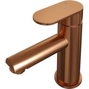 Brauer Copper Edition Lage Wastafelkraan Model C Koper Geborsteld