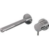 Brauer Chrome Edition Inbouw Wastafelkraan Rechte Uitloop Model B Chroom