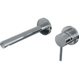 Brauer Chrome Edition Inbouw Wastafelkraan Rechte Uitloop Model A Chroom