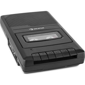 RQ-132 draagbare cassetterecorder dictafoon memorecorder microfoon