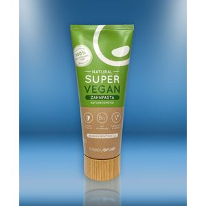 Super Vegan tandpasta 75ml - HappyBrush - Plantaardige tandpasta - Happy Brush
