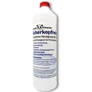 PandaCleaner Scheerkopreiniger 2.0, navulvloeistof voor cartridges, 1000 ml