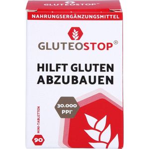 GluteoStop - Glutentabletten - 90 Mini-tabletten - Ondersteunt Glutenvrij Dieet