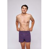 SNOCKS Boxershorts navy / donkerblauw / rood / offwhite