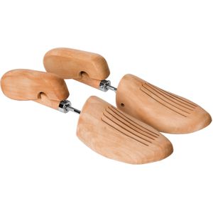 TecTake - Professionele schoenspanners maat 42-43 , hout - 402242