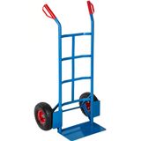 tectake® Sackkarre, mit Stahlrahmen, Ladeschaufel mit Radschutz, Belastbarkeit 200 kg