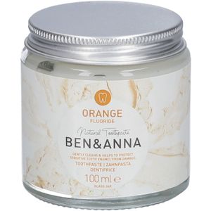 BEN&ANNA Orange tandenpasta met fluoride 100 ml