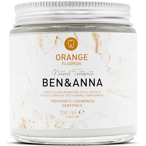 BEN&ANNA Orange tandenpasta met fluoride 100 ml