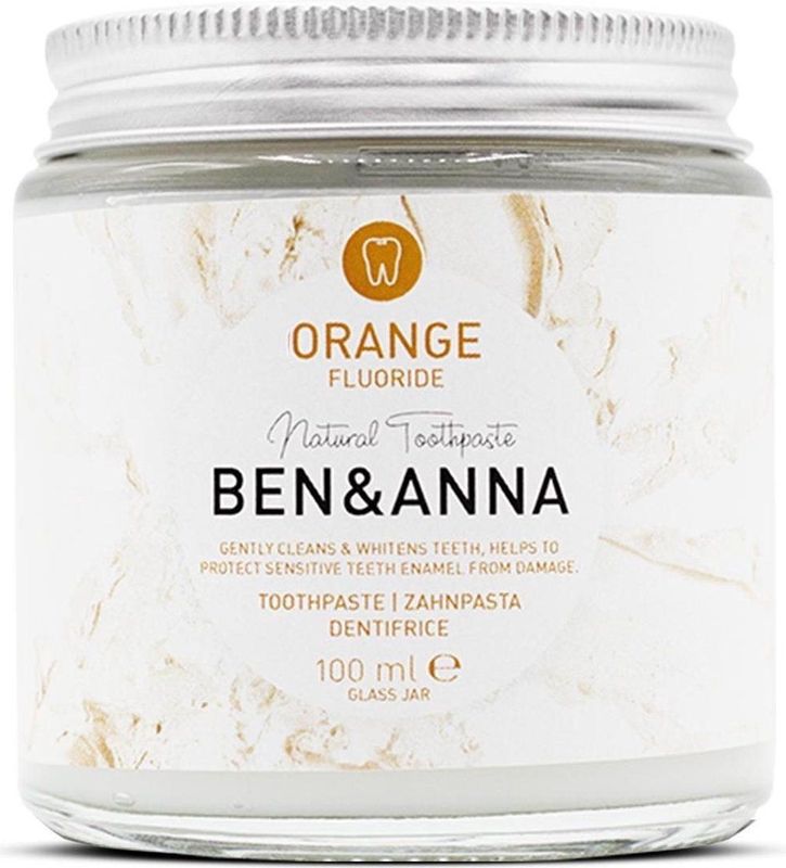 BEN&ANNA Orange tandenpasta met fluoride 100 ml