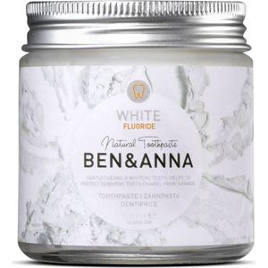 Ben & Anna - Whitening Tandpasta - 100 ml - Vegan - Pepermunt