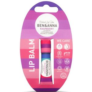 Ben & Anna - Lippenbalsem - Framboos - 100% Vegan - Duurzaam Verpakt