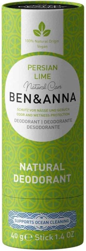 Ben&Anna Deodorant - Persian Lime - 40 g - Natuurlijke Deodorant