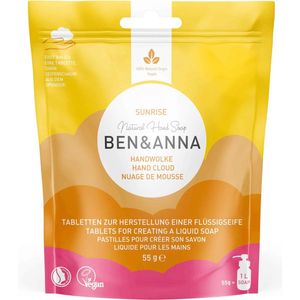 BEN&ANNA Natural Hand Soap Vloeibare Handzeep in tabletten Sunrise 55 gr