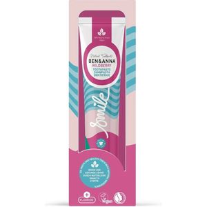 Ben & Anna Toothpaste Smile Wildberry Fluoride 75 Tandpasta