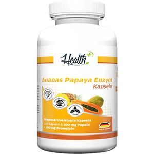 Zec+ Health+ Pineapple-Papaya Enzyme (120) Unflavoured - Vitaminen, mineralen & gezondheid - Enzymen