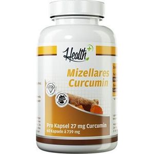 Zec+ Health+ Curcumin (60) Unflavoured - Vitaminen, mineralen & gezondheid - Kruiden