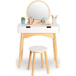 MUSTERKIND ® Toilettafel Calendula, wit/natuur