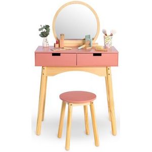 MUSTERKIND ® Toilettafel Calendula, oud roze/natuur