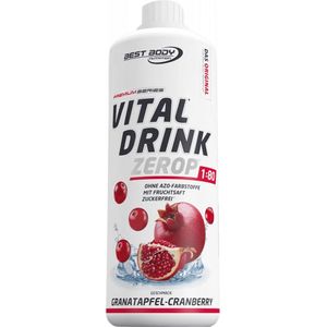 Best Body Nutrition FID41576 Low Carb Vital dieet shake granaatappel/cranberry, 1 l