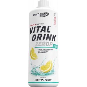 Best Body Nutrition - Low Carb Vital Drink - Bitter Lemon - 1000ml