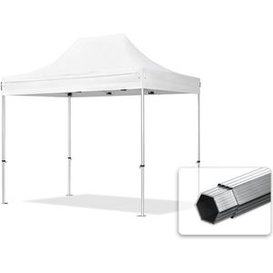 3x2 M Easy Up Partytent Vouwpaviljoe - PROFESSIONAL Alu 40m - Wit