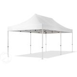 3x6 M Easy Up Partytent Vouwpaviljoen PVC Brandvertragend met Zijwanden (4 Panorama