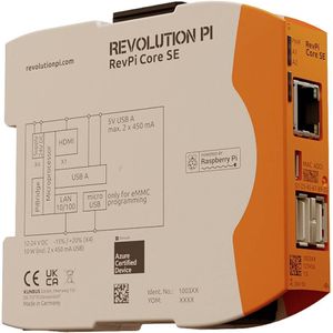 Kunbus - RevPi Core SE - PLC-besturingsmodule - 16 GB - 24 V/DC