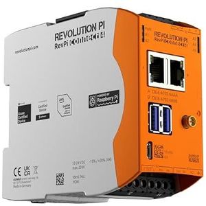 Revolution Pi - Connect 4 - PLC-uitbreidingsmodule - 24 V/DC - 8 GB RAM - 32 GB eMMC