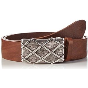 W.T. Casual Unisexgürtel Ceinture, Marron (Cognac VR 550), 90 cm Mixte