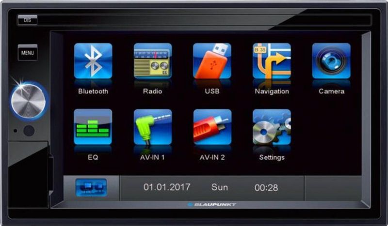 Blaupunkt - Santa Cruz 370 - Autoradio - 6,2 inch - Bluetooth - USB