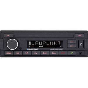 Blaupunkt Valencia 200 DAB BT | DAB+, Bluetooth, RDS Tuner, Freisprecheinrichtung, USB, Aux-In, schwarz, 1-DIN