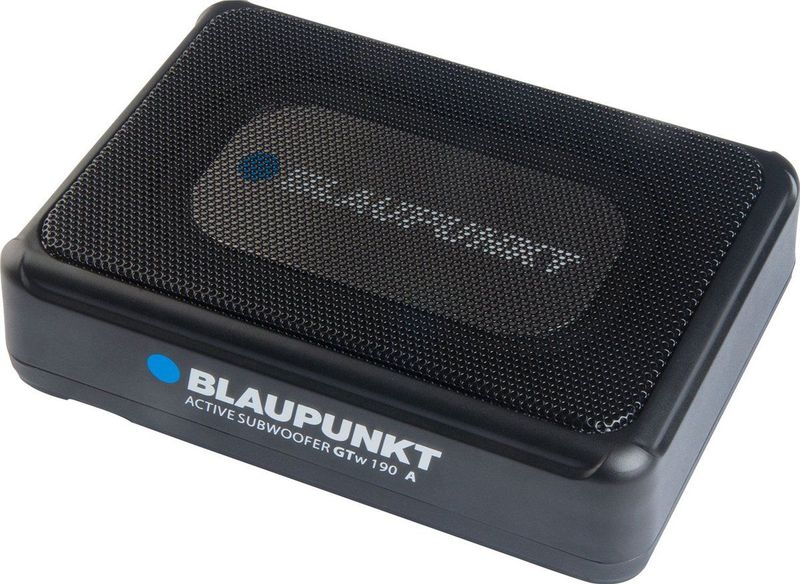 Blaupunkt - GTw 190 A - Auto-subwoofer - Blauw - Actief - 280 mm - 150 W