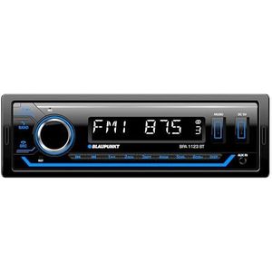 Blaupunkt BPA 1123 BT, 1-DIN autoradio, FM-RDS, Bluetooth, handsfree, 2 x USB, AUX-ingang, sub-out, multicolor, 200 watt