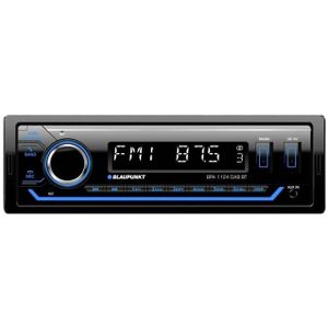 Blaupunkt BPA 1124 DAB BT, 1-DIN Autoradio, DAB+, Bluetooth, Freisprecheinrichtung, 2xUSB, Aux-Eingang, Sub-Out, Multicolor, 200 Watt