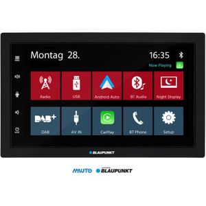 Blaupunkt - Oslo 600 DAB+ - Autoradio - Zwart - TFT Touch Display