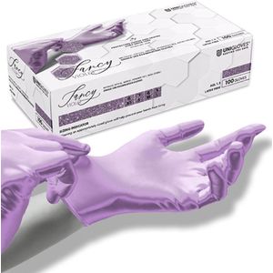 Unigloves Nitril Handschoenen- Fancy Violet- Maat M