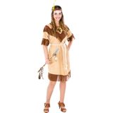 tectake® Frauenkostüm Indianerin sexy Trinity