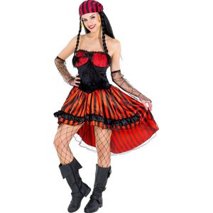 tectake® Frauenkostüm Piratin Elisabeth