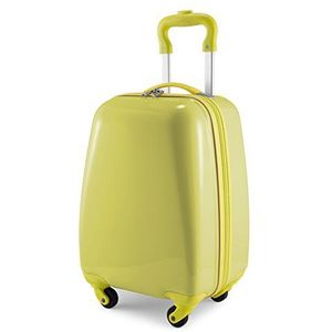 HAUPTSTADTKOFFER - Koffers voor kinderen, harde handbagage, trolley harde ABS-/pc-schaal, Gelb, Kinderbagage