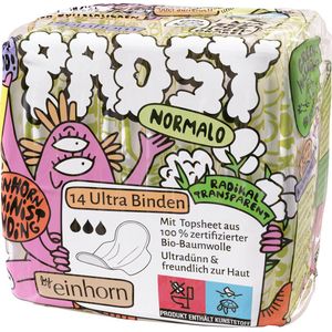 einhorn Maandverband Ultra pads day normal, 14 stuks