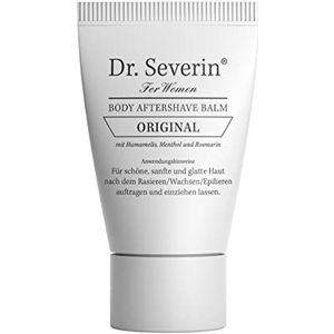 'Dr. Severin® After Shave balsem voor dames, met opschrift ""Die Höhle der Löwen