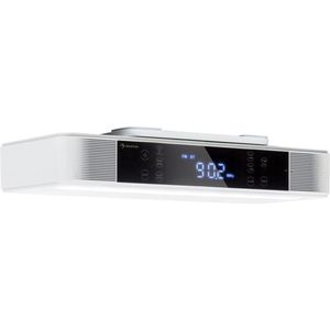 KR-140 bluetooth keukenradio hands free functie FM tuner LED verlichting wit