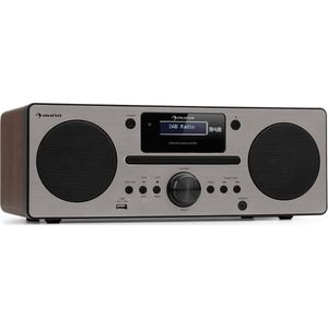 Harvard Micro stereo-installatie DAB+ FM tuner BT CD speler USB oplader