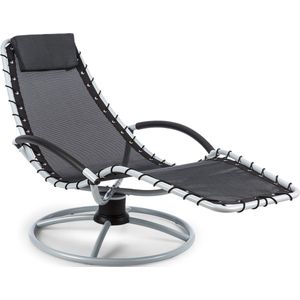 The Chiller swingstoel 77x85x173cm 360°comfort ComfortMesh zwart