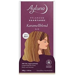 Ayluna Plantaardige Haarverf Karamelblond - 100 g
