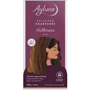 Ayluna Plantaardige Haarverf Lichtbruin - 100 g