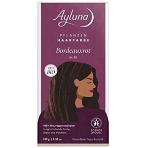 Ayluna Plantaardige Haarverf Bordeauxrood - 100 g