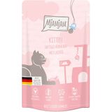 12x125g MjAMjAM kitten sappig kip met zalmolie kattenvoer nat